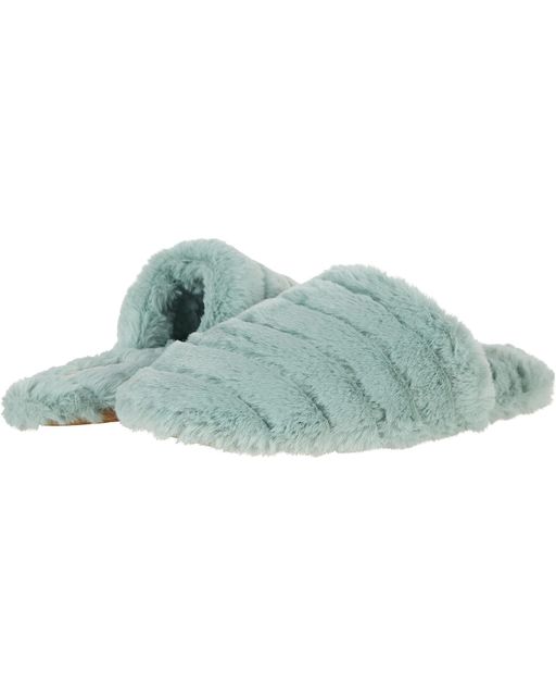 Madewell faux fur online slippers