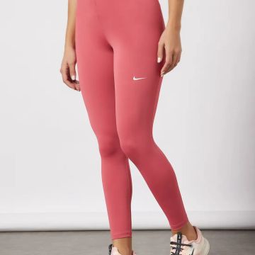 Wide Waistband Contrast Mesh Sports Leggings