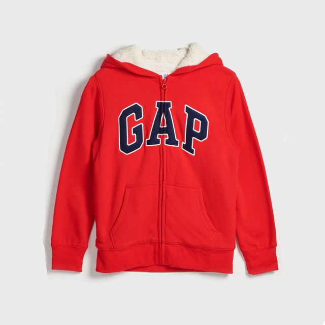 Kids Gap Logo Sherpa Zip Hoodie | Lynks Shop