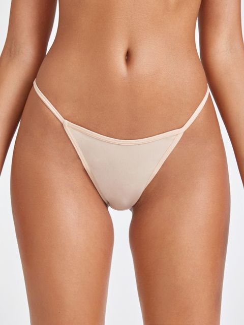 SHEIN Plain Thong Panty