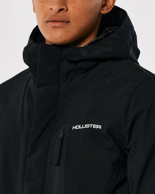 Hollister FAUX FUR-LINED ALL-WEATHER WINTER JACKET