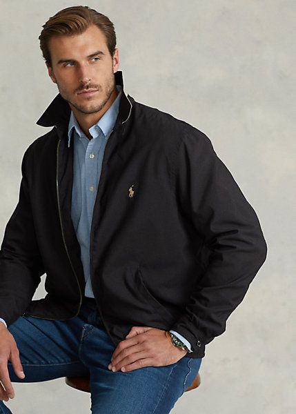 Polo Ralph Lauren Bi-Swing Windbreaker Men's Jacket - Rl Black