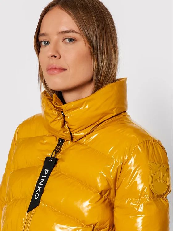アウターその他 PINKO Women Outer 104818A0IMC23 YELLOW Pinko puffer jacket in yellow | Lynks Shop