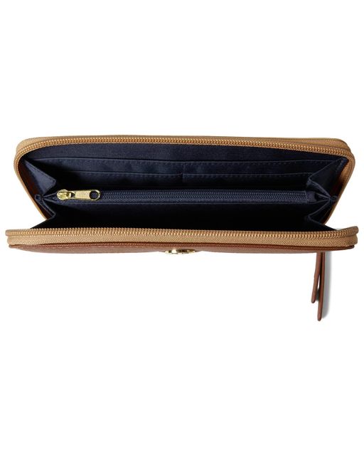 Tommy Hilfiger Gretta II Zip Around Wallet Saffiano PVC Lynks Shop