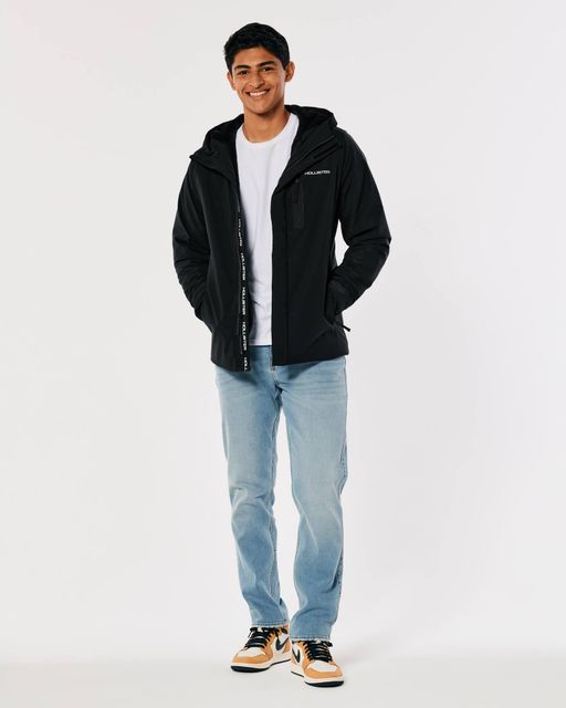 Hollister Faux Fur-Lined All-Weather Winter Jacket