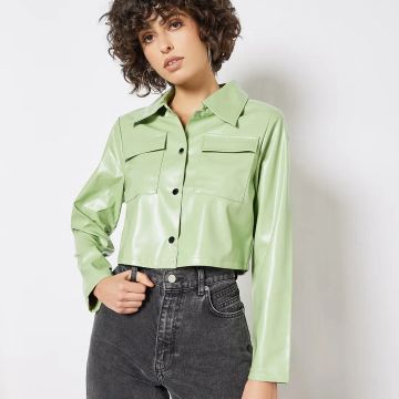 SHEIN EZwear Letter Graphic Two Tone Drop Shoulder Bomber