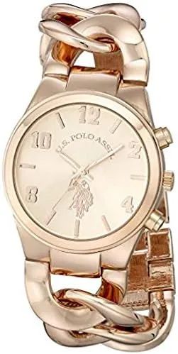 Us polo rose hot sale gold watch